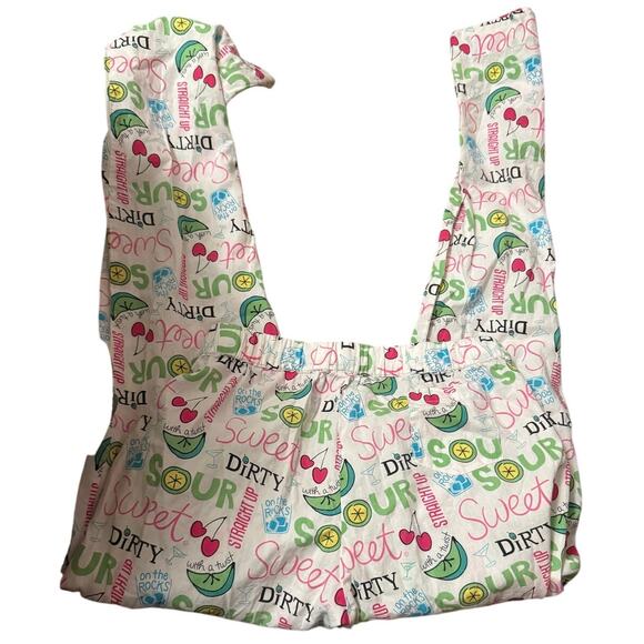 Be As You Are Fun & Funky Novelty Lounge Pants, "Sweet, Sour, Dirty", Small - Picture 3 of 3
